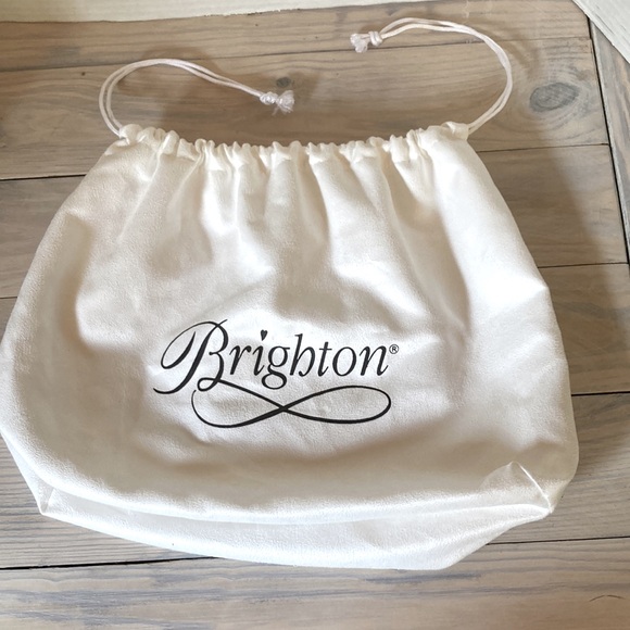 BRIGHTON Purse Dust Bag with Drawstring 16 Wide x 11 Long x 4 Wide inches - Picture 2 of 7